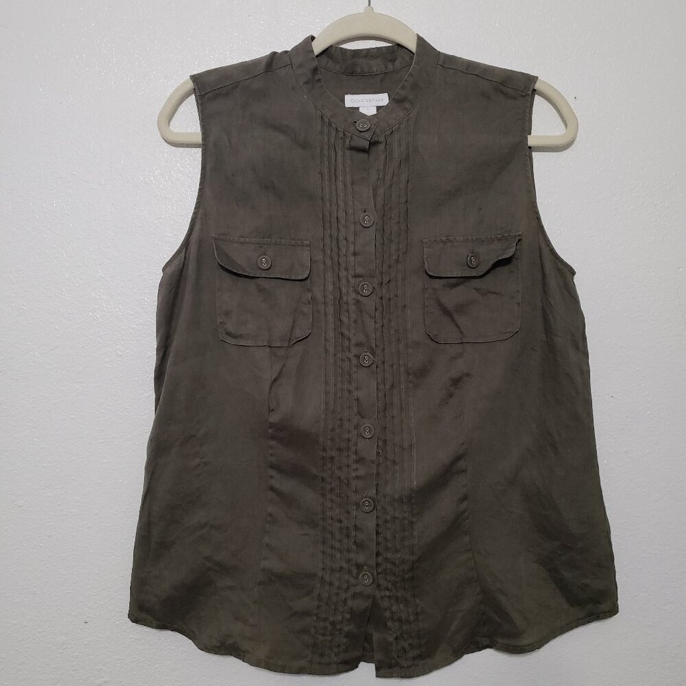 Charter Club Linen Top